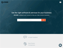 Tablet Screenshot of g2crowd.com